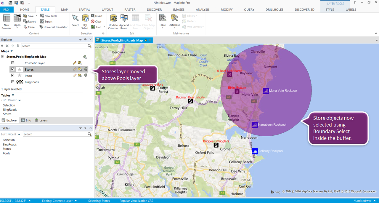 example map